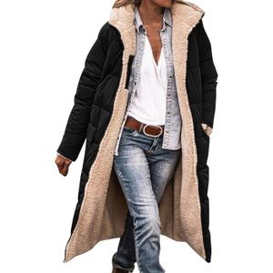 DOUDOUNE Manteaux d’hiver chauds pour femmes, manteaux long