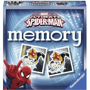 MÉMORY Mémory - RAVENSBURGER - Grand Memory® Ultimate Spiderman - 72 cartes - Mixte