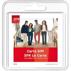 Carte Sim prépayée Lebara incluant 7,50E de crédit (5E + 2,50E offerts) –  Appels, SMS et internet en France et à l’international à prix réduits.
