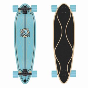 SKATEBOARD - LONGBOARD OSPREY Skateboard Pin Tail Cruiser Helix Adulte
