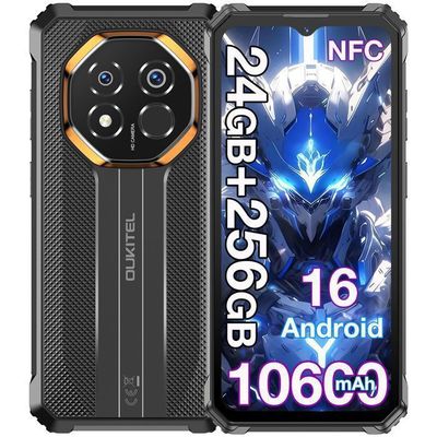 OUKITEL G7 Smartphone Robuste 24Go + 256Go 10600mAh 64MP AI Caméra