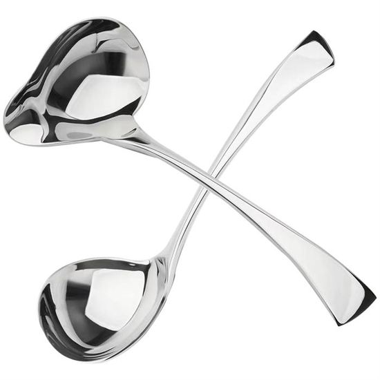 Louche En Acier Inoxydable | 6 Cm - 42,5 G | Une Pièce Robuste Pour Cuisine