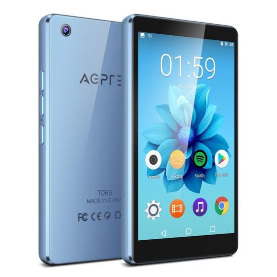 Lecteur MP3 Android 13 Avec Spotify - 160 Go, écran 4.02", Bluetooth WiFi, Caméra 13 MP - Haut-parleur Intégré