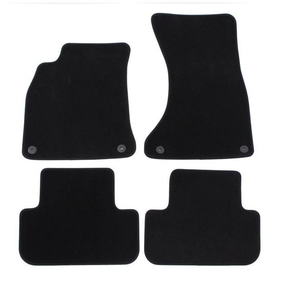 J&J Automotive | Logo Tapis De Sol Noir Velours Sur Mesure Pour Opel - 5