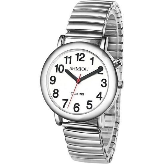 Montre ALMO Mécanique Vintage Unisexe - Boîtier Acier 31 Mm, Bracelet Extensible - France Années 60 - Neuf Avec étiquettes