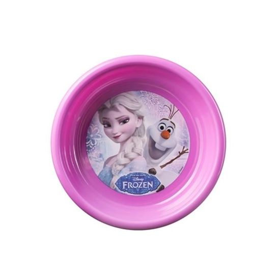 Zawadi Global Assiette 3 Sections La Reine Des Neiges - Vaisselle Enfant Disney Réutilisable