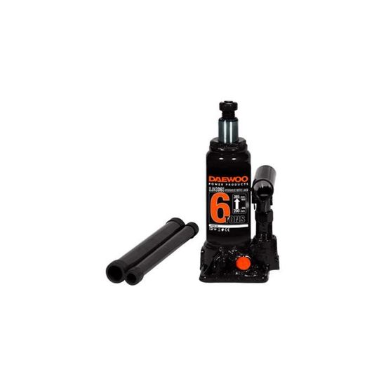Draper Cric Bouteille Hydraulique 6 Tonnes 13069 - Puissant Et Stable Pour Levage Voiture