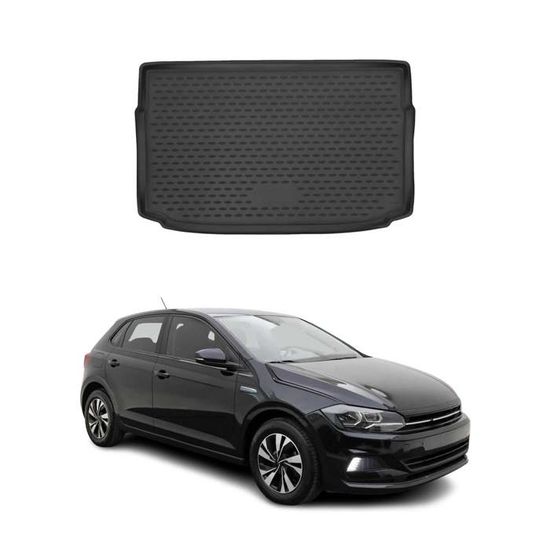 OMAC Tapis De Coffre Sur Mesure En Caoutchouc Pour Volkswagen Touran 2015-2024 - Protection Parfaite Et Antidérapante
