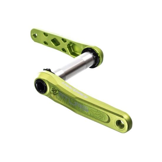 Manivelles Profile Racing Elite - Aluminium Argenté - Made In USA - BMX/Vélo