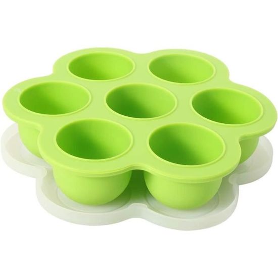 Ensemble de cuiseur à œufs en Silicone antiadhésif, 6 pièces