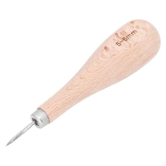 OUTIL DE POINÇON en cuir design losange silencieux poinçonnage facile