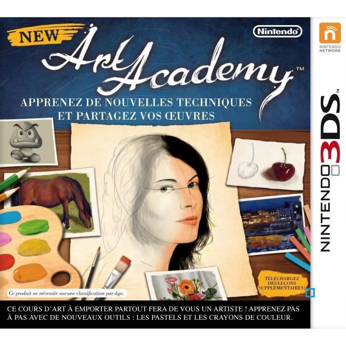 New Art Academy - Jeu Nintendo 3DS