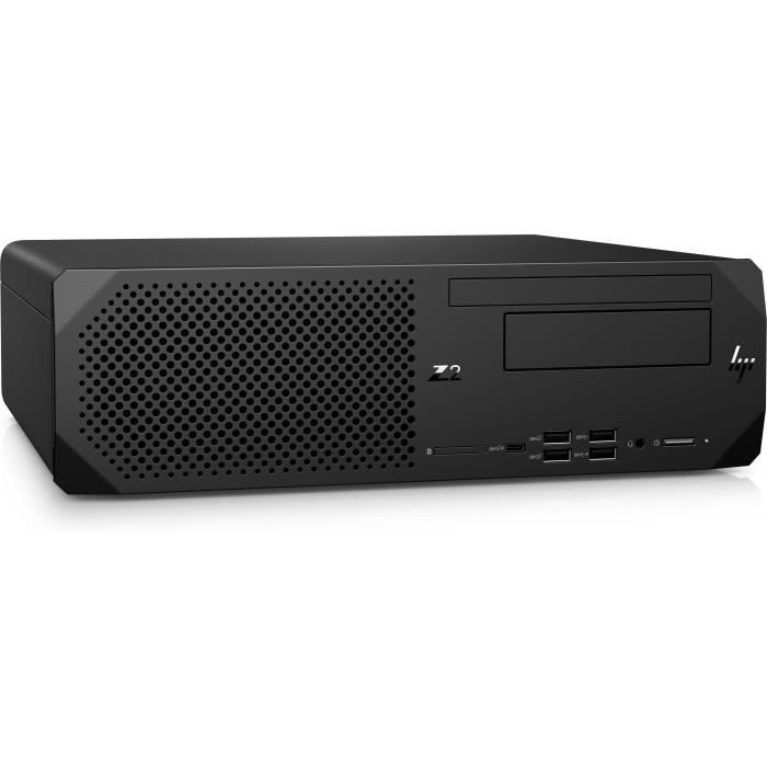 HP Workstation Z2 G5 - SFF - 1 x Core i7 10700 / 2.9 GHz - vPro - RAM 8 Go - SSD 256 Go - HP Z Turbo Drive, NVMe, TLC