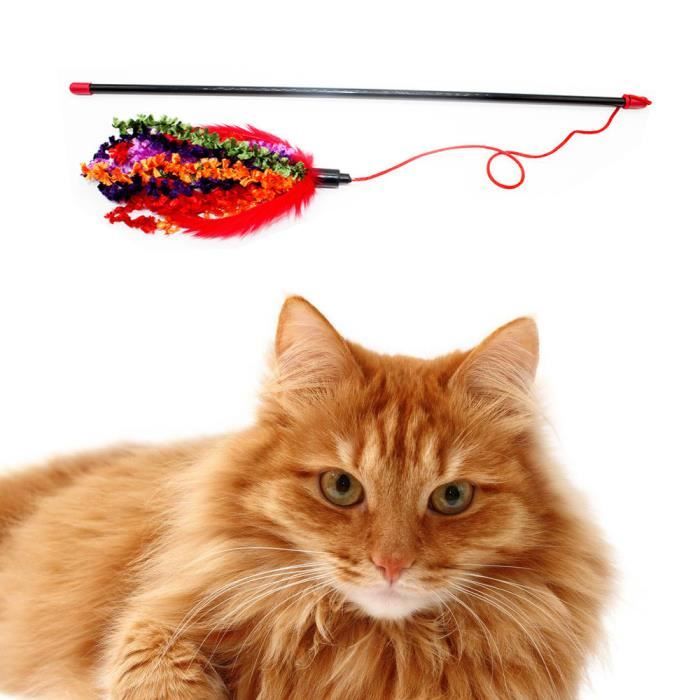 Fun Cats Pet Kitten Jump Aide Jouets amusants pour chats Tease Sticks HHY70623004A