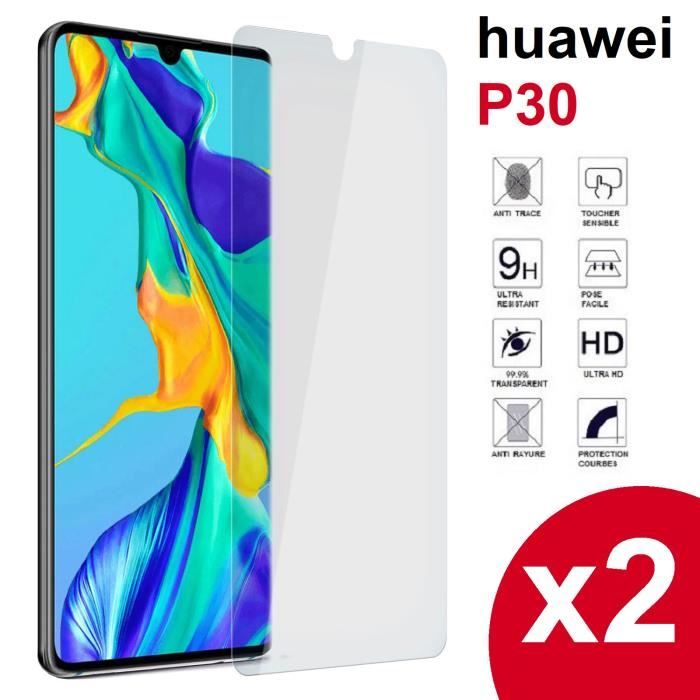 vitre protection ecran verre trempe huawei p30