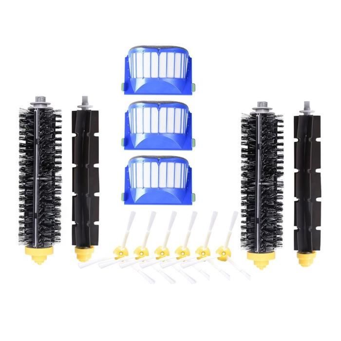 Kit d'accessoires de remplacement pour aspirateur robot Irobot Roomba GF5458