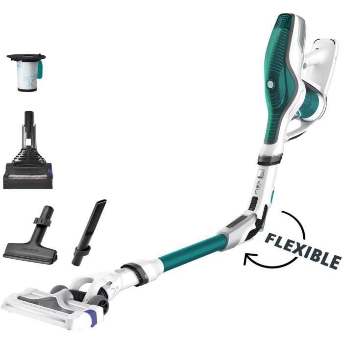ASPIRATEUR BALAI Rowenta Aspirateur Balai sans Fil Air Force Pro 560 sans Sac Lithium 219 V Kit daccessoires Aspirateur sans 67