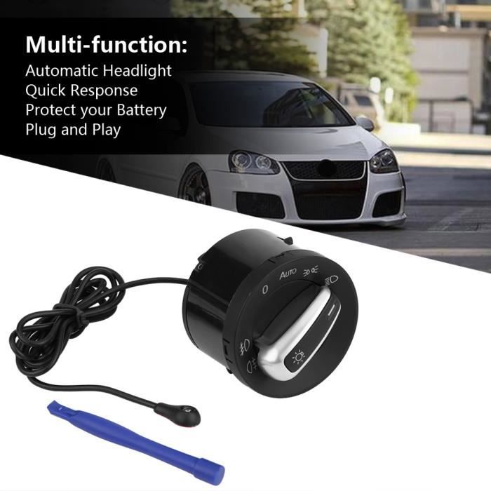 Module De Capteur De Lumière De Commutateur De Commande De Lampe De Phare Automatique Pour Golf MK5 MK6 Tiguan Touran Passat -RUI