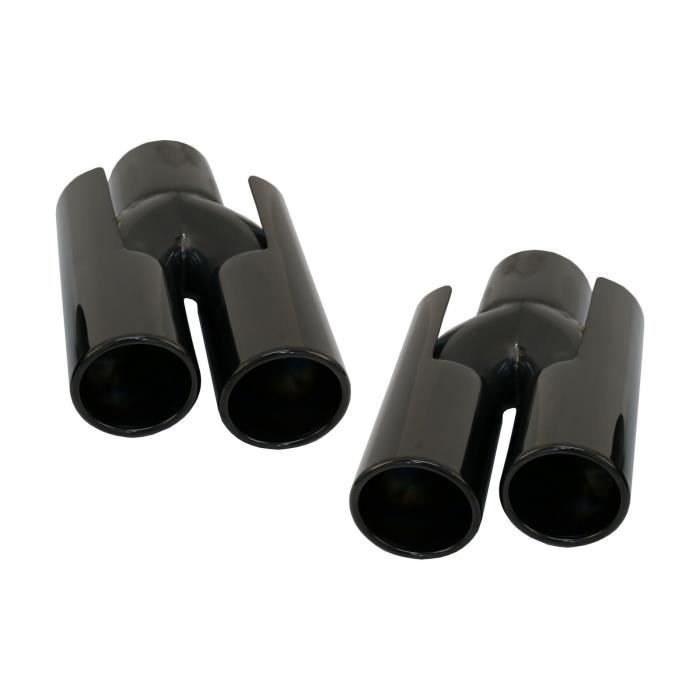 Épuiser Conseils pour BMW E60 E90 E92 E93 F10 F30 M3 M5 M6 Look Noir brillant