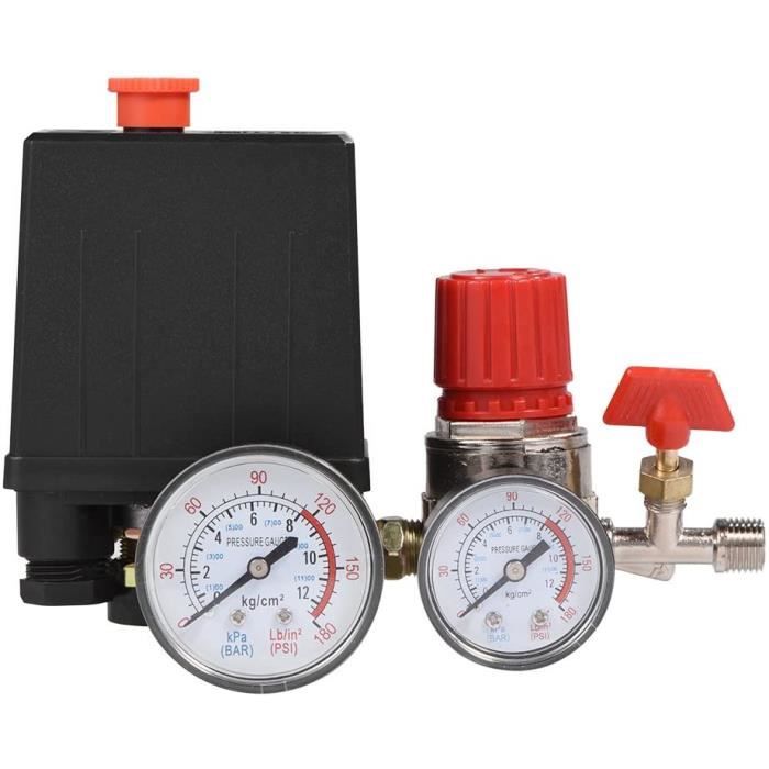 Vanne de compresseur d'airbague d'étanchéité de type V Pressostat de compresseur d'air pour régulateur de vanne 454