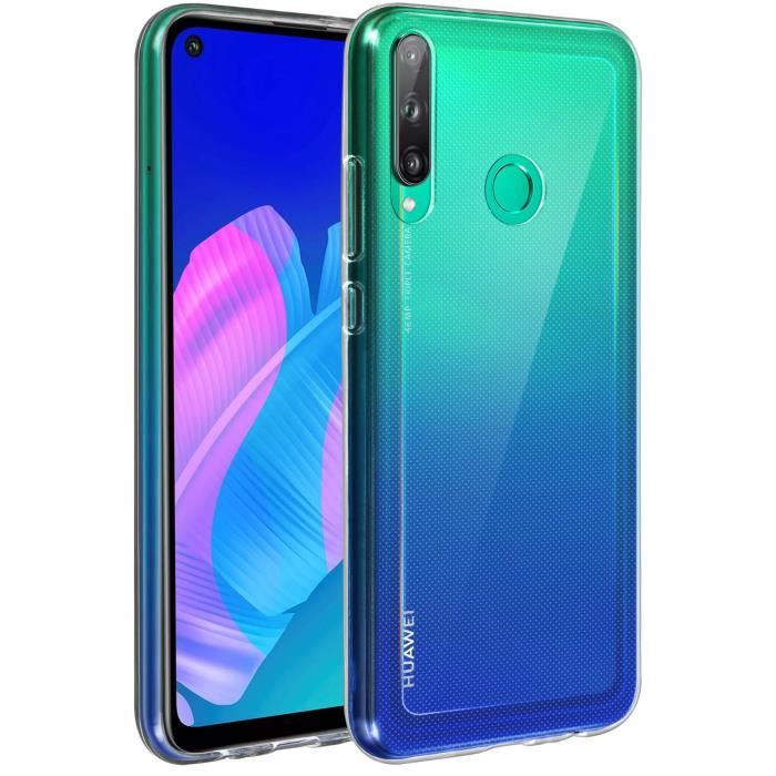 Coque Huawei P40 Lite E Protection Silicone Souple Ultra-Fin Transparent Blanc