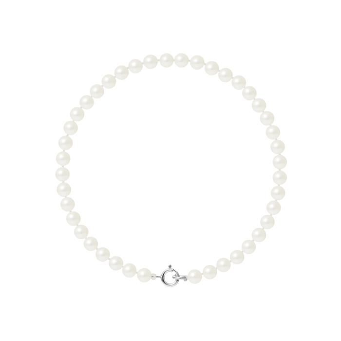 PERLINEA Bracelet Perles de Cutlure et Argent 925° Femme
