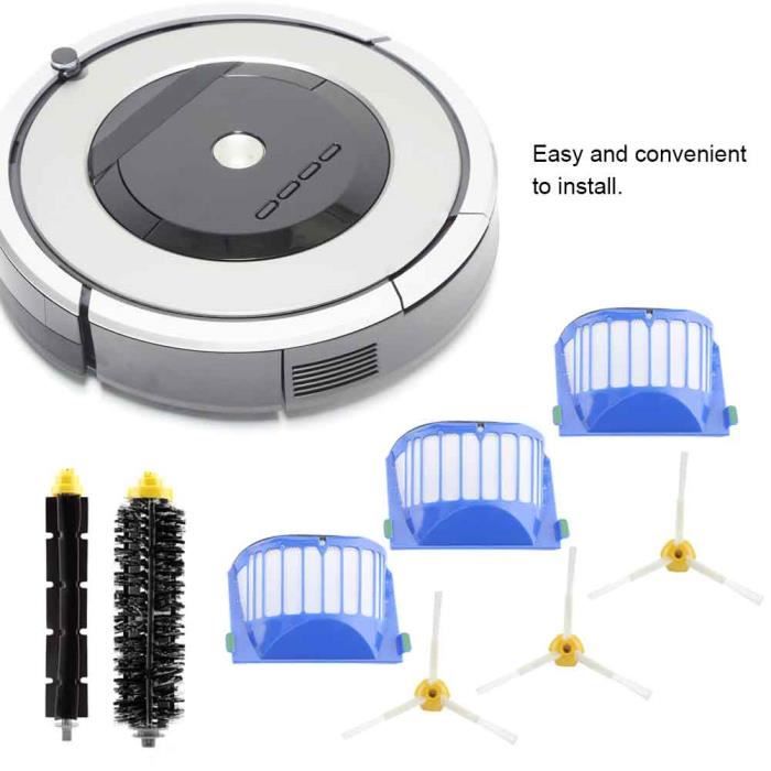 Kit De Brosse à Filtre à Air Haute Efficacité Pour Aspirateur Série Roomba Irobot 500 600 700 800 900-XIG