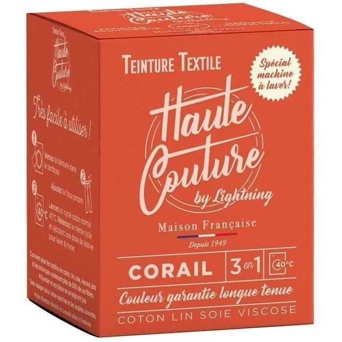 Teinture textile haute couture corail 350g