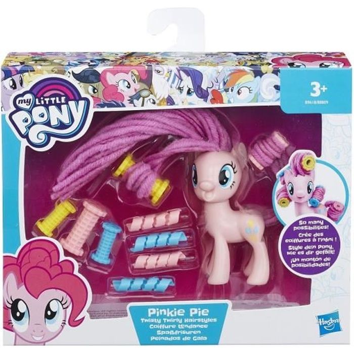 My Little Pony - Poney - Pinkie Pie Bouclettes Et Frisettes - Poney Rose - Friendship Magic - Poupee