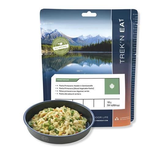 Trek’n eat pâtes primavera aux légumes variés, repas lyophilisé