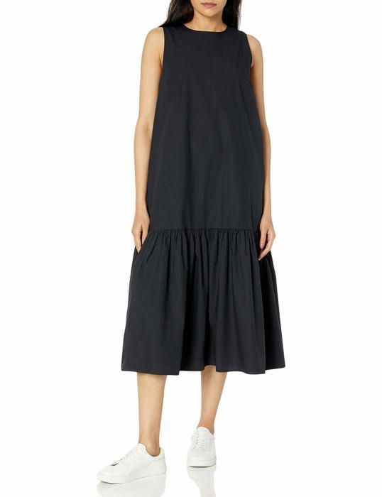 Dropp Robe Robe The drop - SS20-AZ-CORE-6 - Ilana Robe Longue en Popeline, Coupe ...