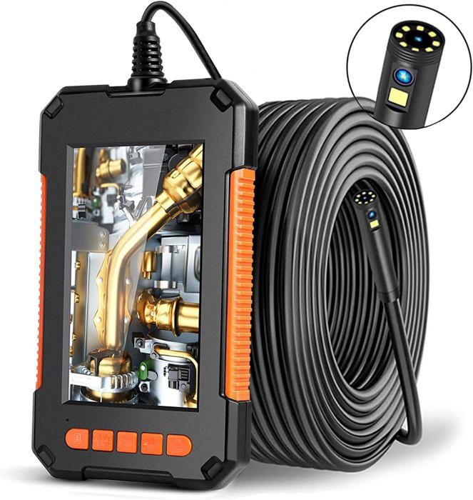Caméra Endoscopique Industrielle HD 1080P – Boroscope Flexible étanche Pour Inspection Visuelle