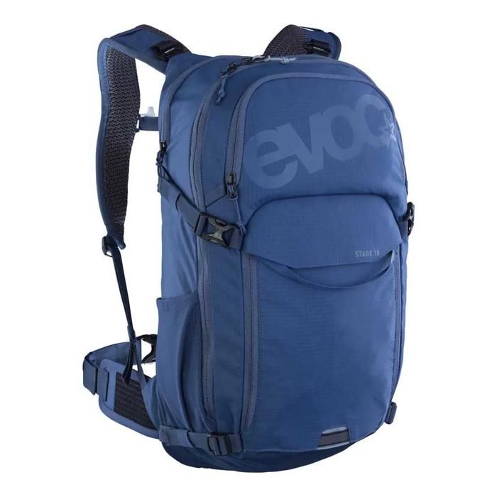 Sac à dos - EVOC - Stage 18 - Bleu denim - Ventilation dorsale - Réglage optimal