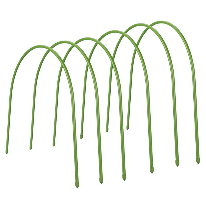 Structure de Serre Renforcée - OMABETA - 6 Arceaux 120cm - Jardin/Maraîchage Professionnel