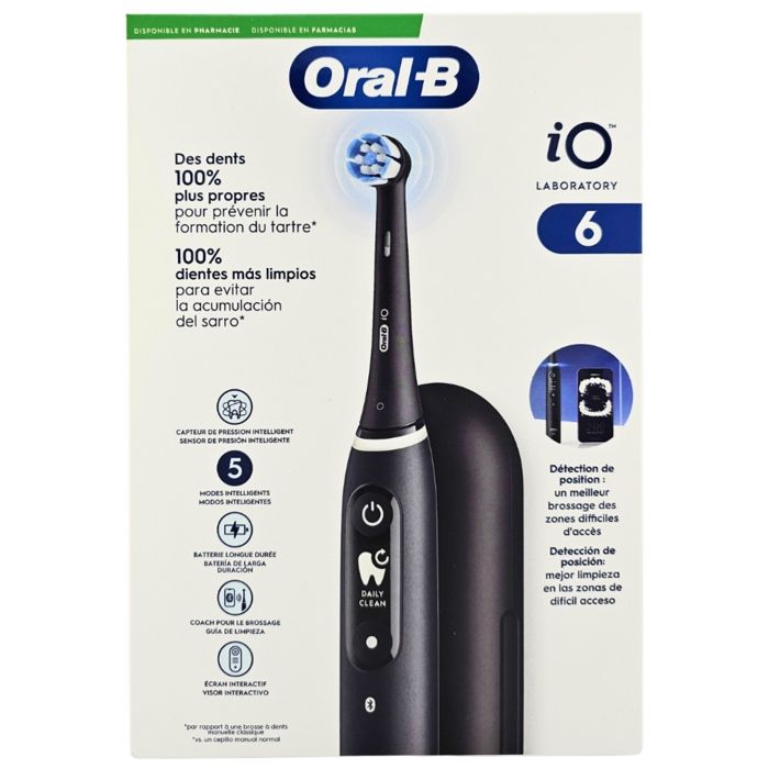 Oral B IO Laboratory 6 Brosse à Dents Rechargeable 5 Modes Intelligents + Accessoires