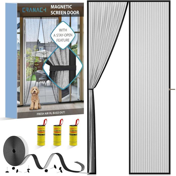 Moustiquaire Porte Fenetre 110 X 205 Cm Rideau De Fenêtre