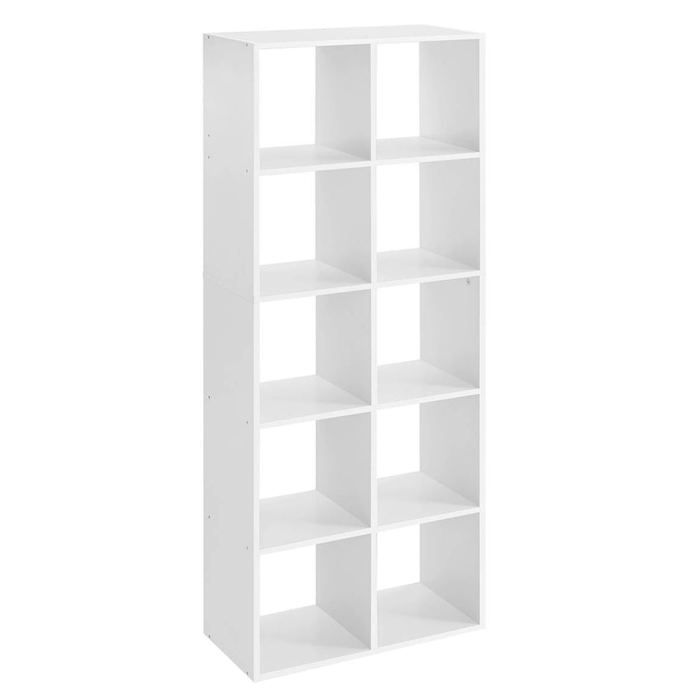 Bibliothèque étagère de rangement 10 compartiments meuble cube pour salon bureau chambre séparateur de pièce Bibliothèque étagère de rangement 10 compartiments meuble cube pour salon bureau chambre séparateur de pièce