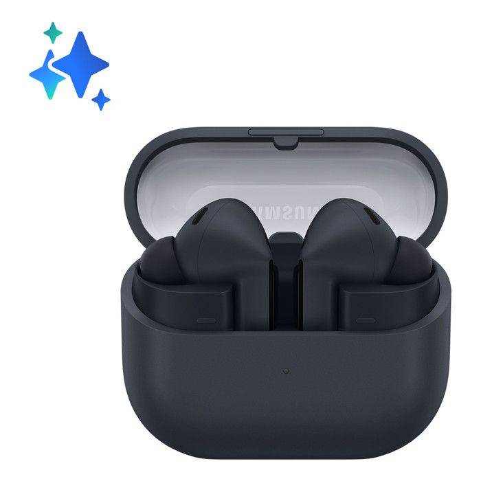 Samsung Galaxy Buds3 FE Auricolari Wireless Neri con Audio 360 e Gemini AI