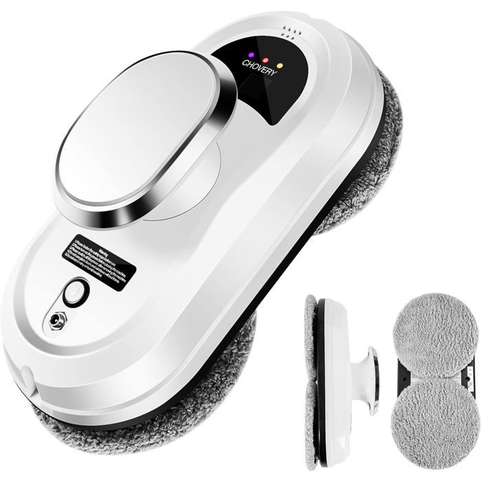 Robot nettoyeur vitres - ULISEM - 5600Pa - Télécommande - AI V2.0 - Sécurité multiple