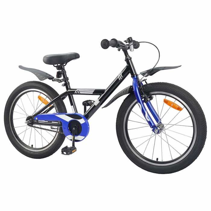 Vélo pour Enfants 20 Pouces pour les enfants de 6 à 11 ans moderne - vidaXL - acier - noir - réglable - robuste - 137 x 54 x 79 cm k
