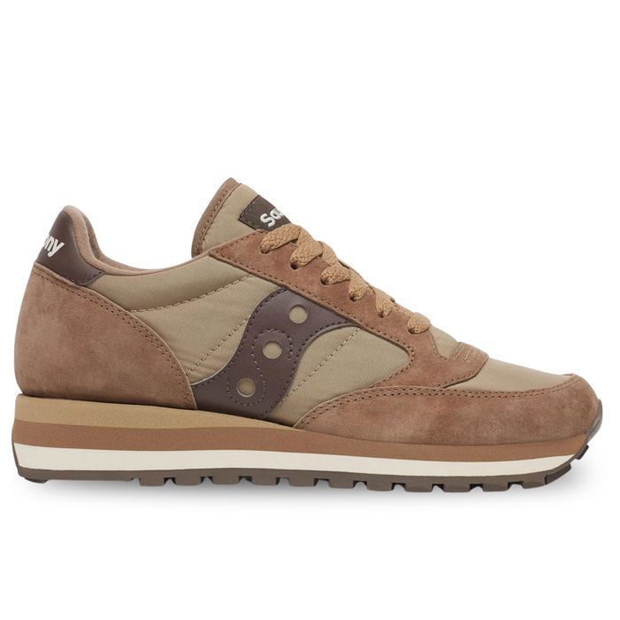 Saucony Jazz Triple Basket Femme - Marron - S101491-1006