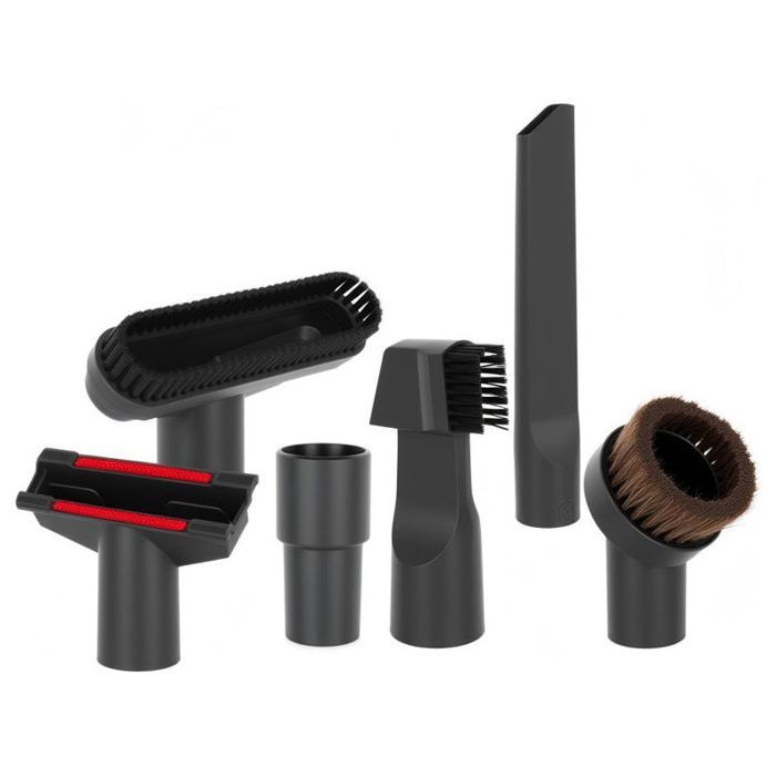 Accessoires pour Aspirateur 6 Pièces Embouts pour Aspirateurs Brosse Universelle pour Coussins Suceur Plat Brosse à Matelas