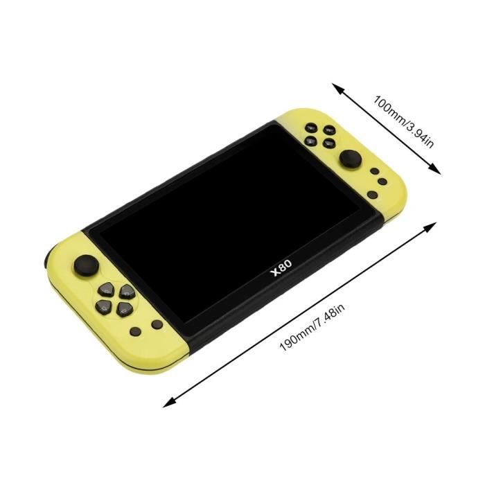 Console De Jeu Rétro Portable Avec 20000+ Jeux - Écran IPS 5 Pouces - 64 Go De Mémoire - Batterie 5000 MAh - Cadeau Pour Adultes Et Ados - 11