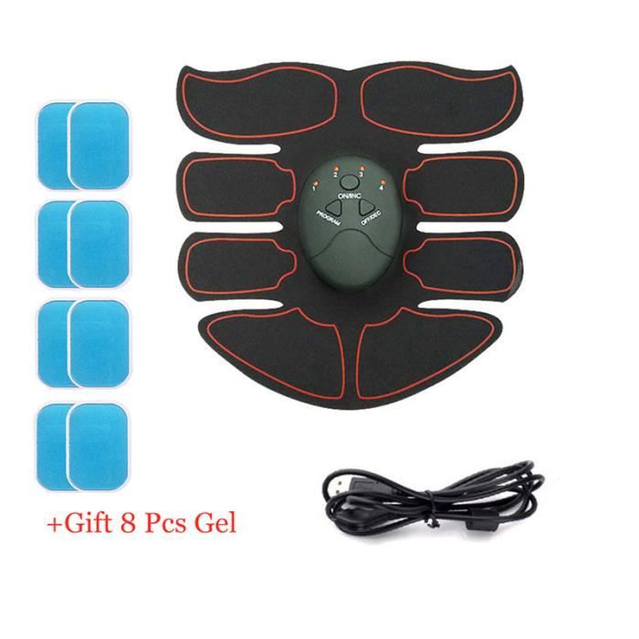 Stimulateur Musculaire EMS/TENS - Ceinture Et Bandes Pour Cuisses Et Jambes - Minceur, Fitness, Anti-Cellulite