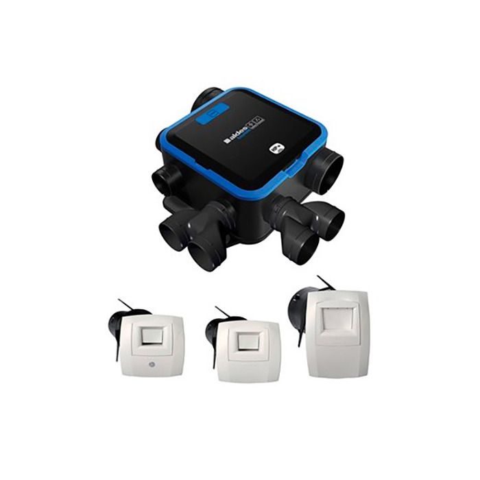 Kit VMC hygroréglable - EasyHOME - H - Blanc -