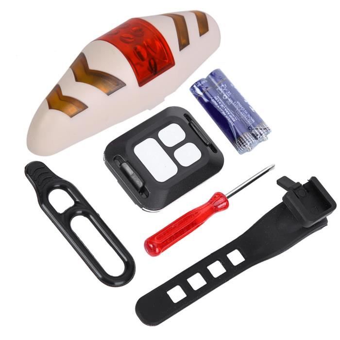 Meitianfacai Télécommande Sans Fil Clignotant USB Feux Arrière pour Vélos