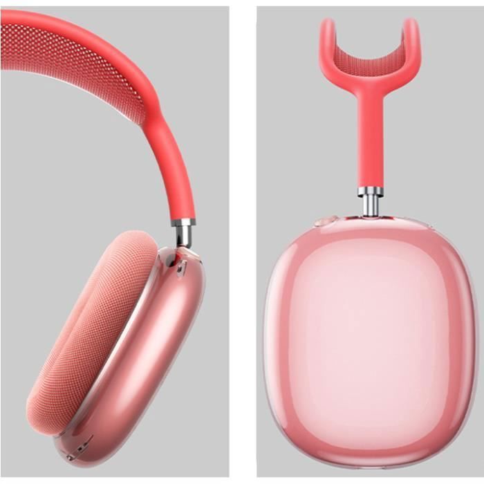 Coque TPU Transparente Souple Pour AirPods Max – Blanc – Protection Légère Et Anti-chocs