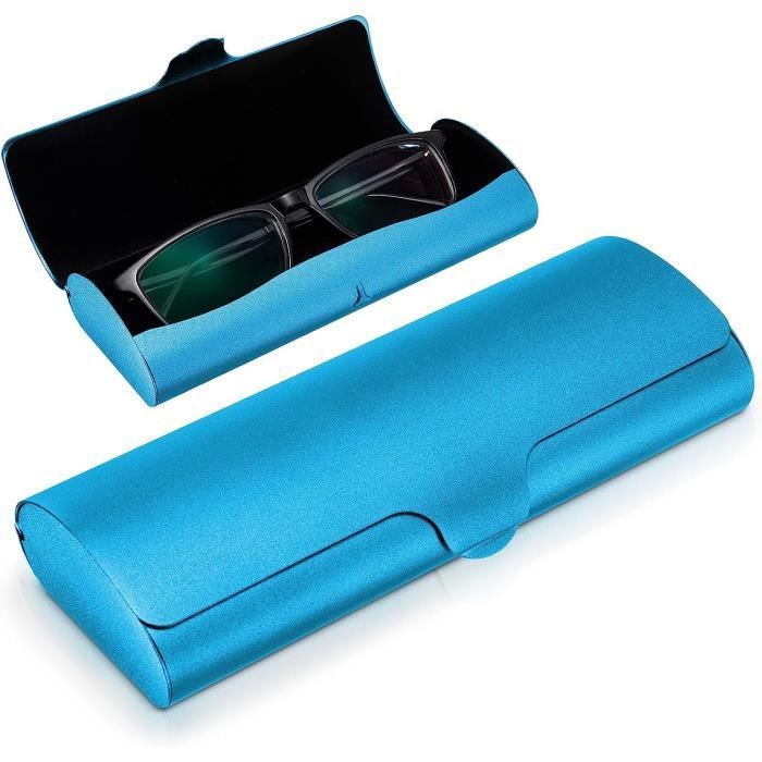 Étui à Lunettes,Boîte à Lunettes de Lecture Rigide Portable,Housse de  protection pour Lunettes de Myope,Boîte à Lunettes de Soleil - Cdiscount  Bijouterie