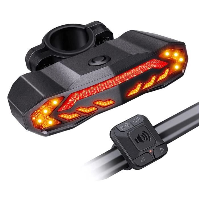 Clignotants De Vélo Avant Et Arrière Avec Télécommande, Étanche, Pour Vélo De Plein Air, Scooter