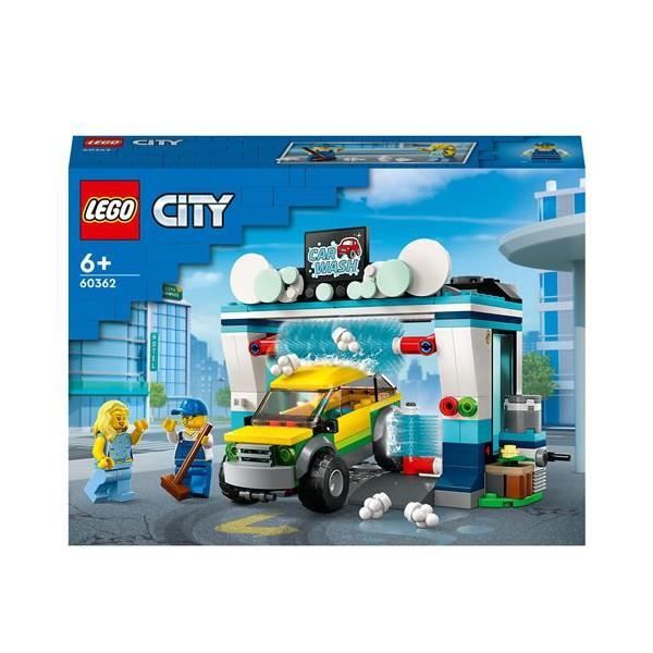 Jouet - LEGO - LEGO?� City 60362 La station de lavage - Plastique - A monter soi-m??me - 6 ans 